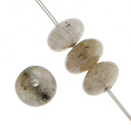 Labradorite 6mm Rondelle 44pcs Approx