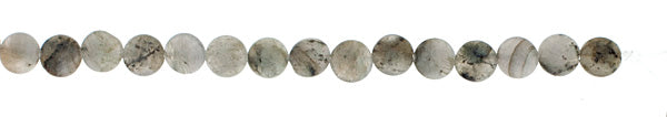 Labradorite 12mm Coin 14pcs Approx