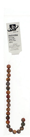 Red Creek Jasper 8mm Round 21pcs Approx