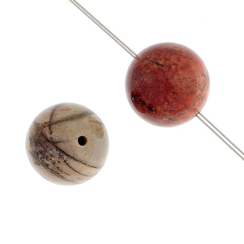 Red Creek Jasper 16in 10mm Round Approx 33pcs