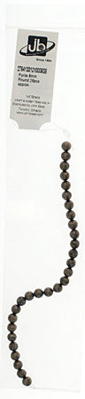 Pyrite 6mm Round 29pcs Approx