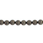 Pyrite 8mm Round 21pcs Approx
