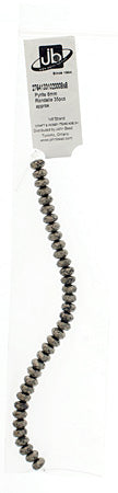 Pyrite 8mm Rondelle Facetted 35pcs Approx