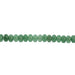 Earth's Jewels Semi-Precious Rondell 5x8mm Green Aventurine Natural