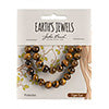 Earth's Jewels Semi-Precious Round Beads Tiger Eye Natural