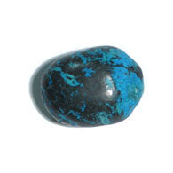 Semi-Precious 20x28mm Nugget 16in Strung Howlite Dye Turquoise