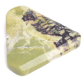 30x35mm Yellow Turquoise Triangle 16in Semi-Precious