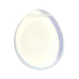 28x38mm White Stone Pear Shape 16in Semi-Precious