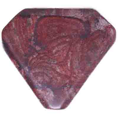 30x35mm Mahogany Triangle 16in Semi-Precious