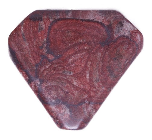 30x35mm Mahogany Triangle 16in Semi-Precious