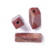 Red Jasper 4x11mm Rectangular Tube 16" Semi-Precious