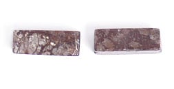  4x13mm Rectangle Tube 16" Semi-Precious