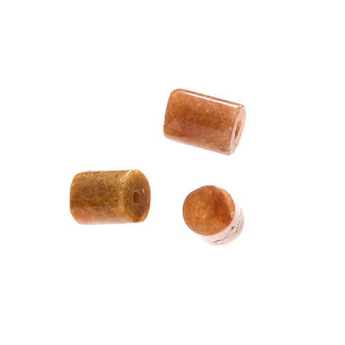 Red Aventurine 4x6mm Round Tube 16in Semi-Precious