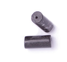 Black Zebra 6x13mm Round Tube 16in Semi-Precious