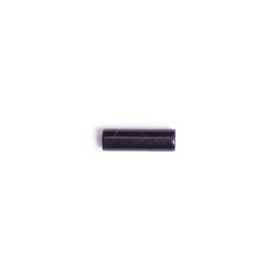 Black Onyx 4x13mm Round Tube 16" Strand Semi-Precious