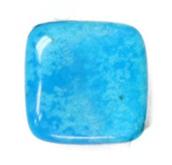 Turquonite Stabilized 14mm Square 16in Semi-Precious