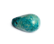 Turquonite Stabilized 7x10mm Round Drop 16in Semi-Precious