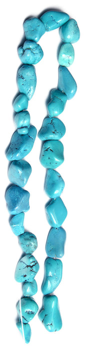 Turquoise Natural 8-18mm Nuggets Semi-Precious