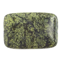 Rectangular 21x31mm Strung Dyed Yellow Howlite