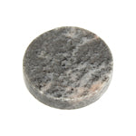 Semi-Precious Round Flat Beads 2x8" Strand  (Approx 20-28pcs) Pink Zebra