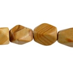 Nugget Facetted 13x21mm 2x8" Strand China Picture