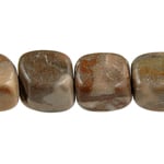 Nugget 12x16mm 2x8" Strand Brown Zebra