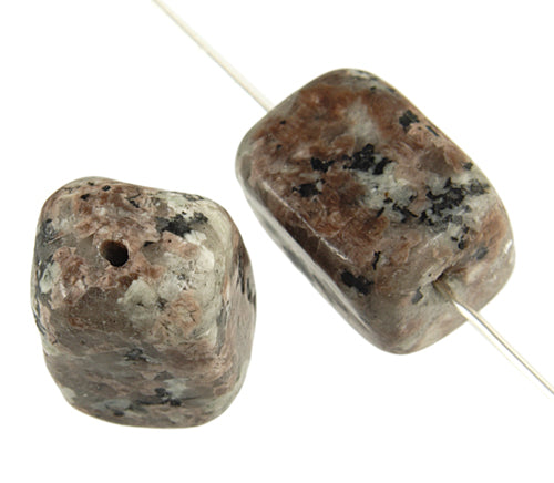 Nugget 12x16mm 2x8" Strand Pink Zebra