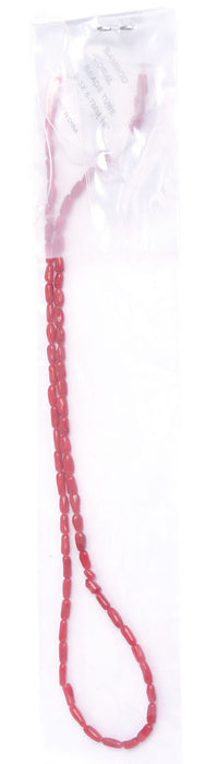 Bamboo Coral Beads Tube 2-3x6-7mm Semi-Precious 16in
