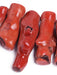 Bamboo Coral Beads Oblong Semi Precious 16in10-15x30-45mm Pink