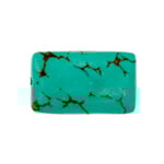 Turquoise Stablized Magnesite Flat Rectangle 21x13mm 8in Strand