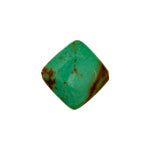 Turquoise Stabilized Magnesite Flat Square 12x12mm 8in Strand