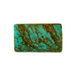 Turquoise Stabilized Magnesite Flat Tube 12x20mm 8in Strand