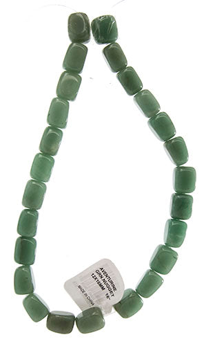 Aventurine Green Nuggets 12x16mm Semi-Precious 16"