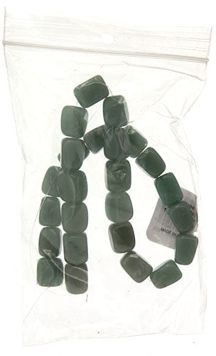 Aventurine Green Nuggets 12x16mm Semi-Precious 16"
