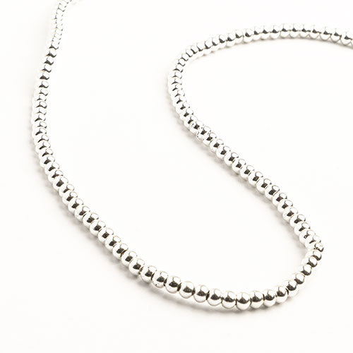 Metalized Glass Beads 24-inch Strand