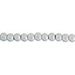 Metalized Glass Beads 24-inch Strand