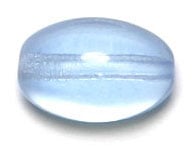 Glass Bead Oval 14x7mm Strung
