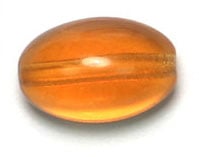 Glass Bead Oval 14x7mm Strung