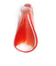 Glass Bead 9x18mm Drop Strung Natural Agate