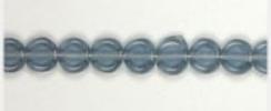 Glass Bead Flat 6mm Strung