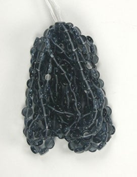 Glass Bead Flat 6mm Strung