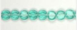 Glass Bead Flat 6mm Strung