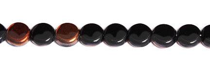 Glass Bead Flat 6mm Strung