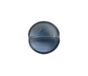 Glass Bead Round Flat 14x6mm