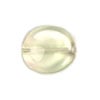 Glass Bead Flat 20/18mm Strung Wavy Oval