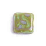 Glass Bead Squares 9mm Strung Marble