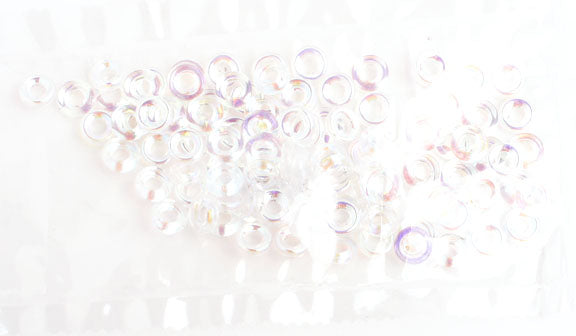 Glass Rings 9mm Transparent 