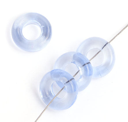 Glass Rings 9mm Transparent 