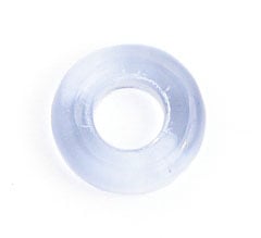 Glass Rings 9mm Transparent