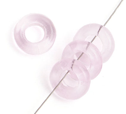 Glass Rings 9mm Transparent 